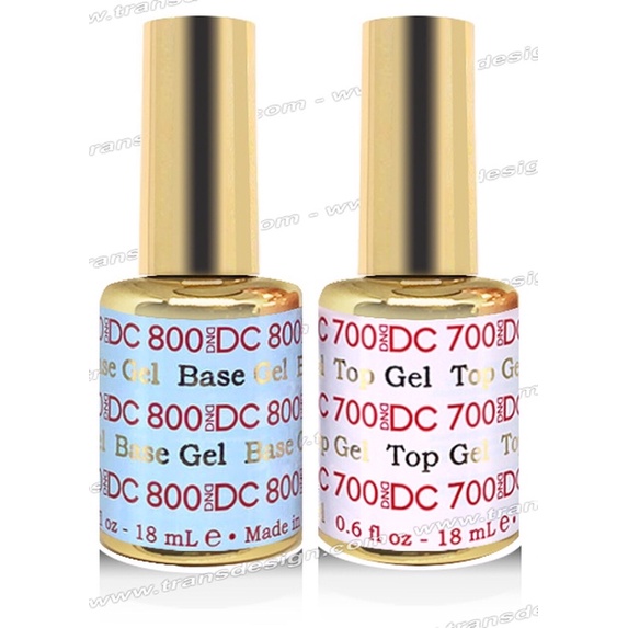 Cập Base và Top Gel DC Liên kết sơn gel hàng nhập của Mỹ