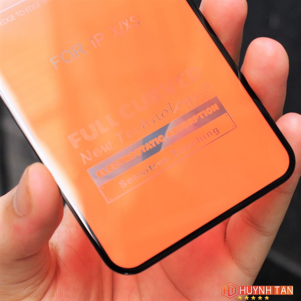Kính cường lực 11D Iphone X , XS full màn full keo siêu mỏng vát 2,5D thế hệ mới