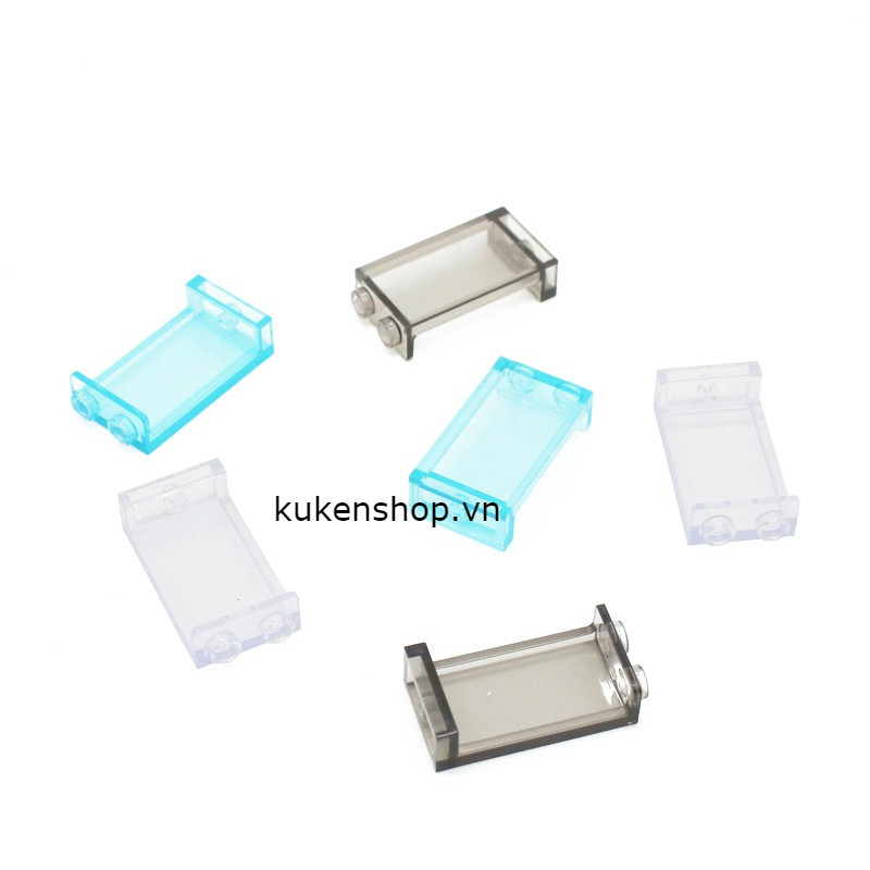 COMBO 6 Miếng Kính Trong Suốt 2x3 NO.222 - Phụ Kiện MOC Đồ Chơi Lắp Ráp Tương Thíc Brick 87544 74968