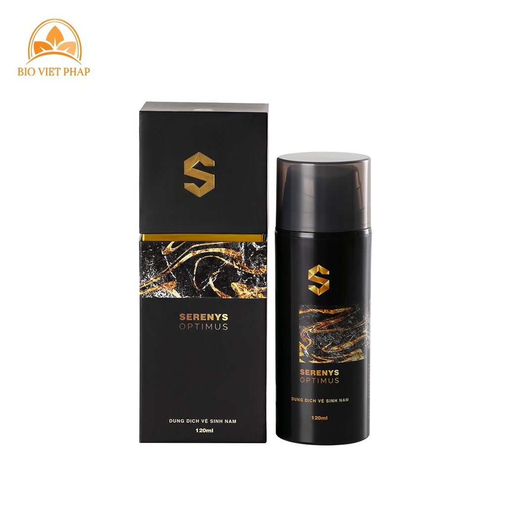 Dung Dịch Vệ Sinh Serenys Optimus Kháng Khuẩn &amp; Khử Mùi Vùng Kín Nam Giới (Dung Tích - 120ml)