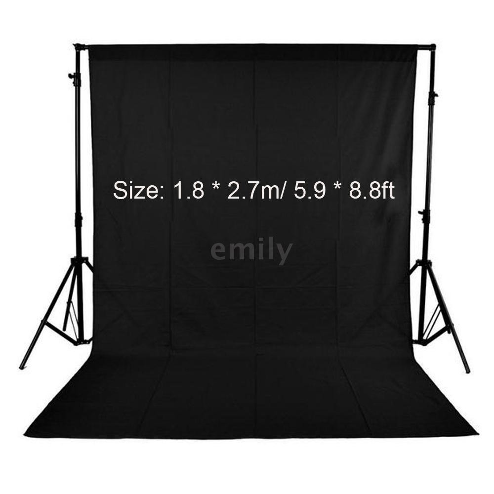 Phông nền vải không dệt 1.8 * 2.7m / 5.9 * 8.8ft cho studio chụp ảnh
