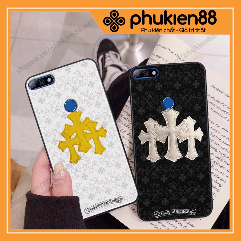 Ốp lưng Huawei Y7 Prime 2018 / Y7 Pro 2018 hình Robot Bear, Kawsnc bảo vệ điện thoại