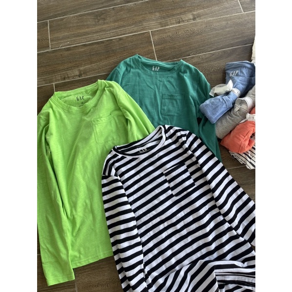 Áo thun dài tay xuất dư Gap