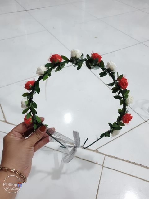 Cuộn uy băng kim tuyến màu vàng, màu bạc 1cm