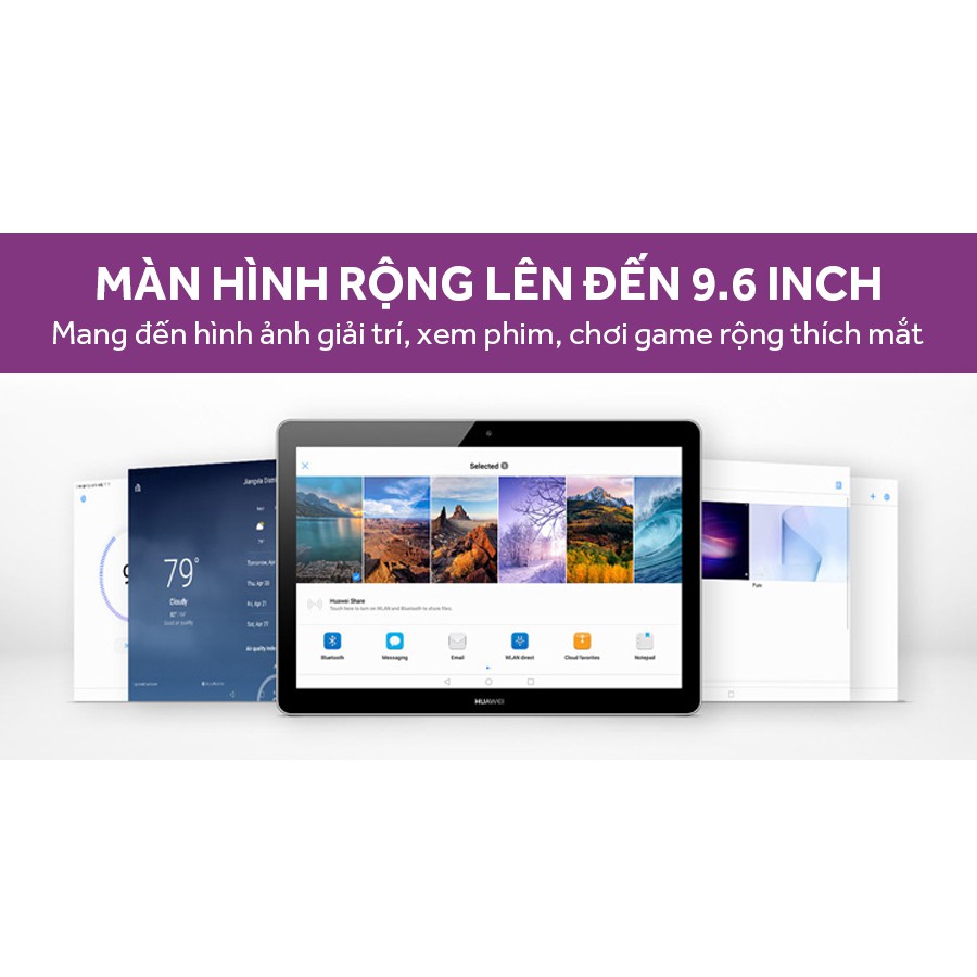 Máy tính bảng Huawei MediaPad T3 10 inch giá rẻ | Di Động Sinh Viên | Hải Phòng | WebRaoVat - webraovat.net.vn