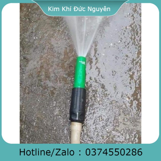 Đầu vòi tưới đa năng có chế độ phun tưới hoan lan cây cảnh rau màu hoặc tạo thành tia nước mạnh để xịt rửa sân vườn.KKDN