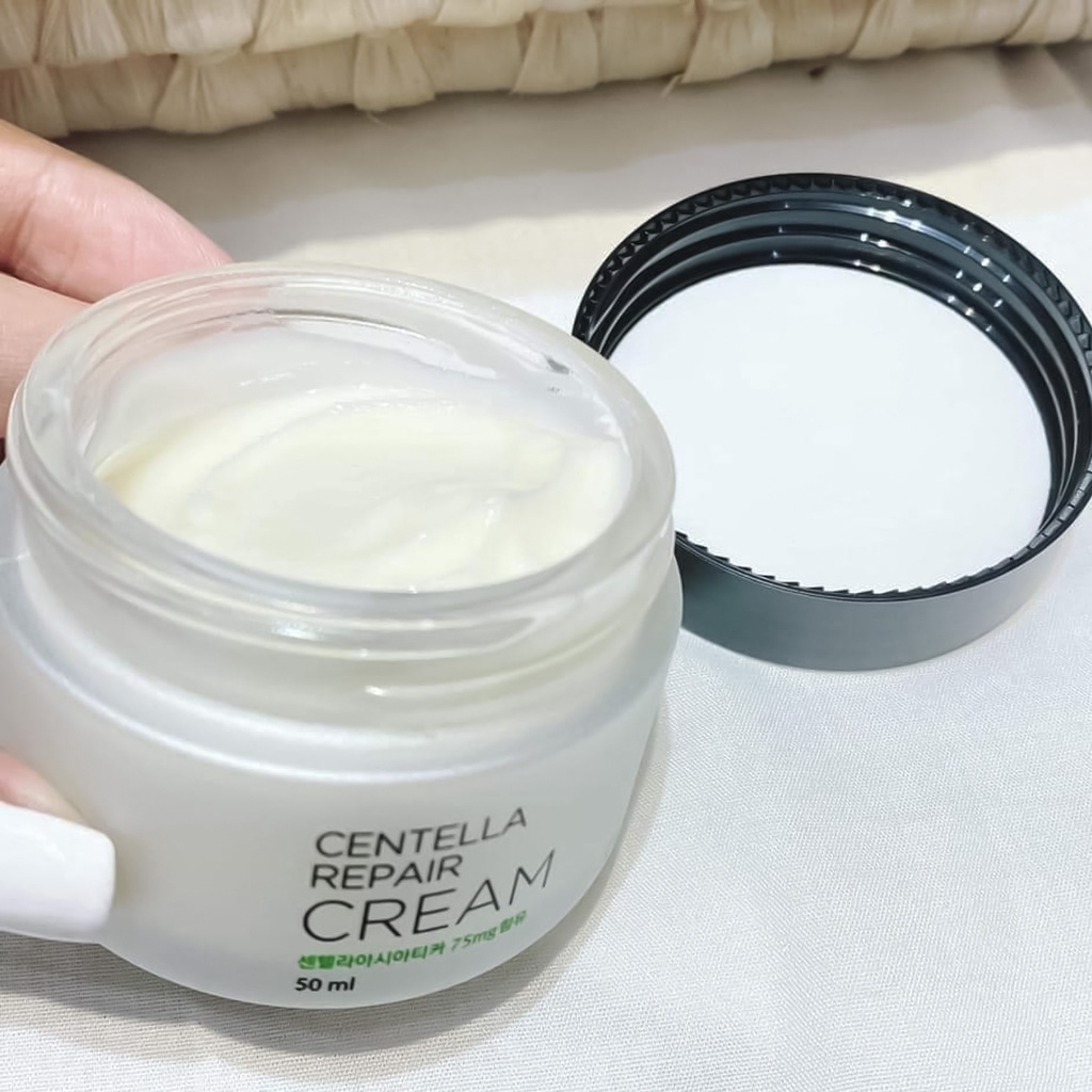 Kem Dưỡng Phục Hồi Da Rau Má & Lô Hội GoodnDoc Centella & Aloe Cream