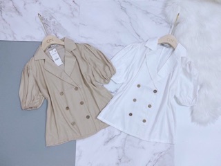 Sơ mi cổ vest