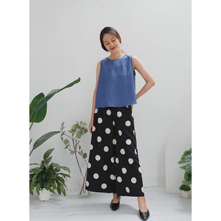 Chicka Chicka - Áo Blue sleeveless croptop