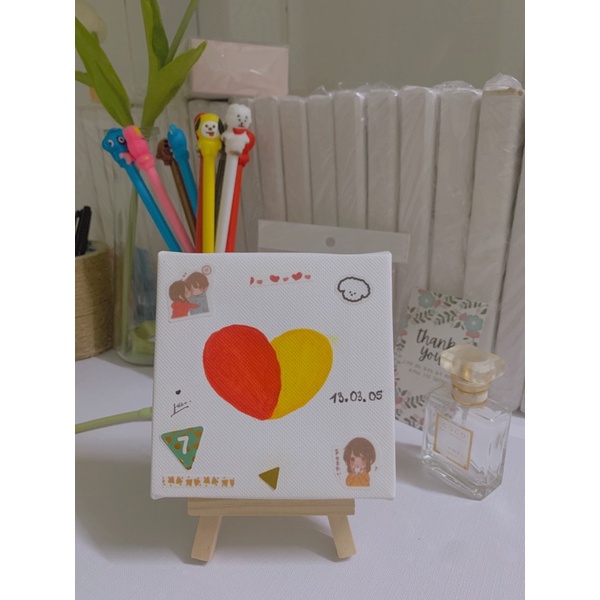 Tranh ấn dấu vân tay - tranh ý nghĩa cho các cặp đôi đang yêu nhaoo