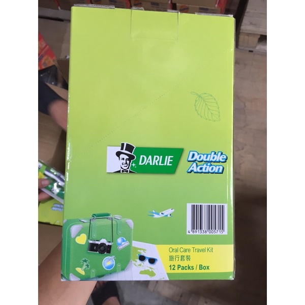 Bộ kem đánh răng bỏ túi du lịch Darlie Travel Kit. Hàng chính hãng DKSH Việt Nam.