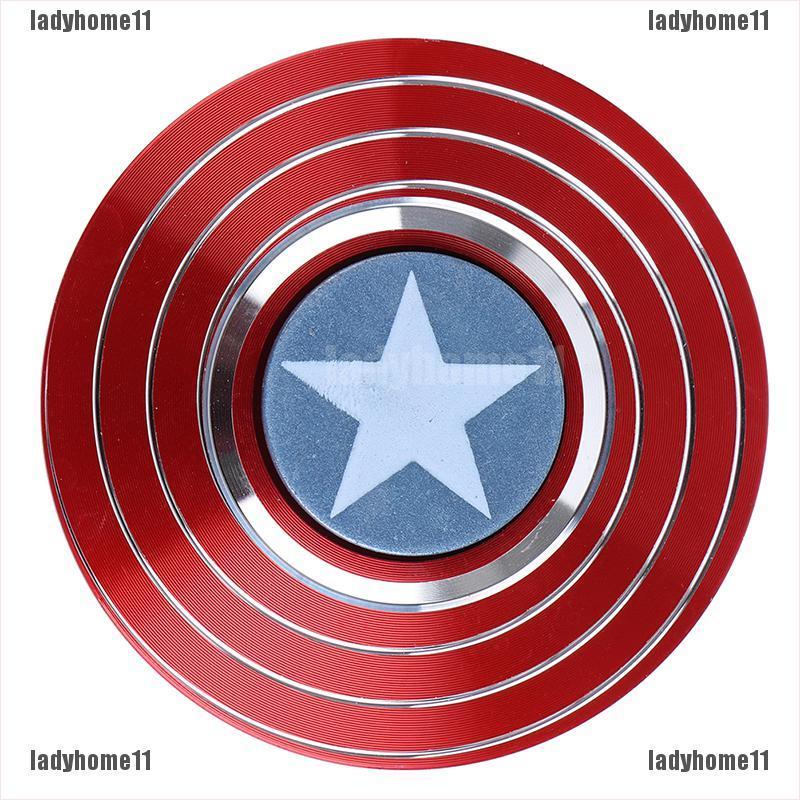 Con Quay Đồ Chơi Fidget Spinner Hình Tròn American Captain American 11