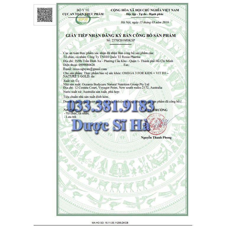 Viên Dầu Cá Trẻ Em Nature's Gold Omega 3 Kids Fish Oil 125 Viên | Thế Giới Skin Care