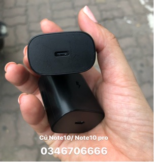 Cốc sạc 25W zin Samsung Note 10/ Note10 Pro