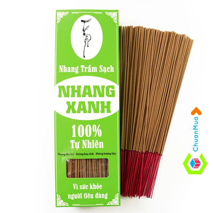 Nhang Xanh trầm sạch 100% không hoá chất GDA023