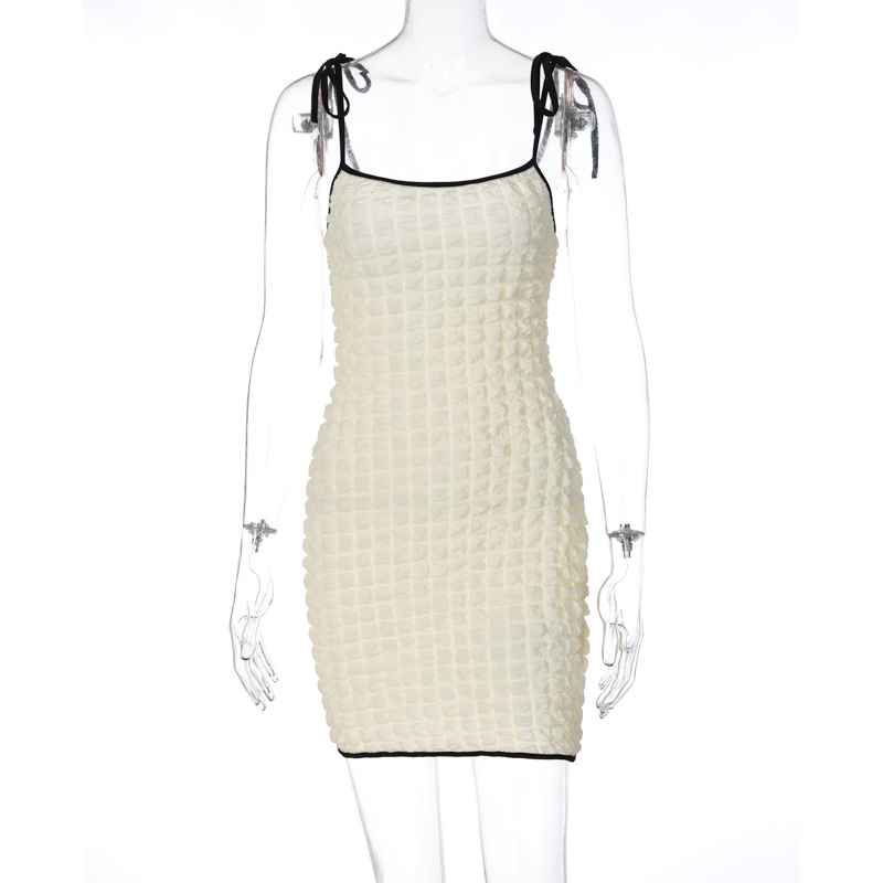 Đầm Hai Dây Dáng Ôm Hở Lưng Thời Trang Quyến Rũ Cho Nữ