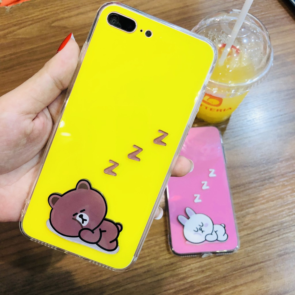 [ OPPO ] Ốp Lưng Gấu Thỏ Ngủ Cartoon 3D - C032 | BigBuy360 - bigbuy360.vn