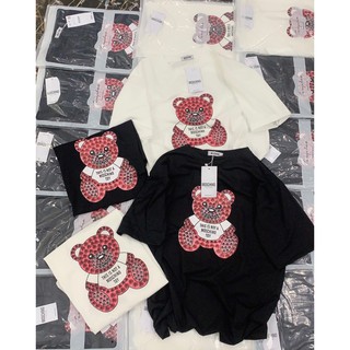 Áo phông dáng rộng hình gấu💝💝💝 XẢ LỖ 💝💝💝 Form Rộng dáng giấu quần bọc trong Túi Zip xịn sò