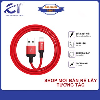 Dây Cáp Sạc iPhone Hoco X14 Chính Hãng ,Cho Điện Thoại IPad Pin Dự Phòng Tai nghe Bluetooth Airpods IPhone
