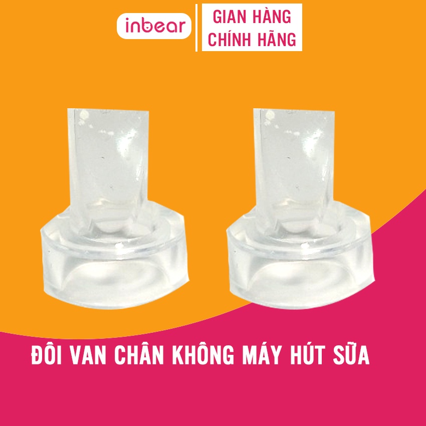 Van Chân Không Silicon Máy Hút Sữa Điện Đôi Inbear