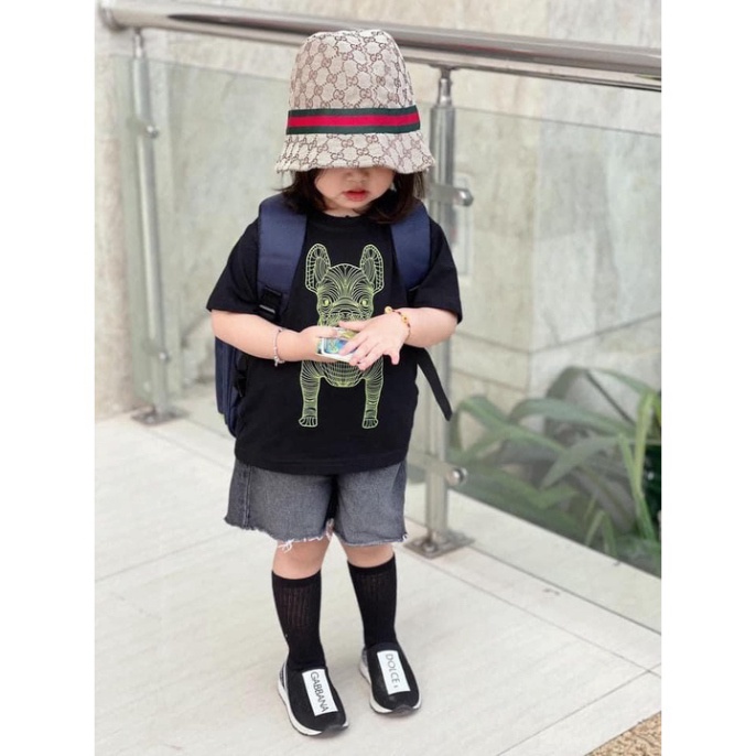 Áo thun life work green cho bé , áo thun trẻ em unisex , TPKIDs MSP 1245