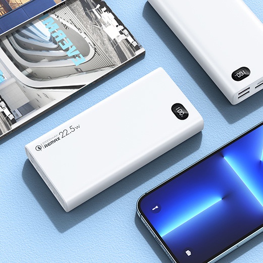 Pin dự phòng sạc nhanh Remax RPP-292 dung lượng 20000mAh QC 22.5W và PD 20W - tích hợp 4 cổng sạc ra/ 3 cổng sạc vào