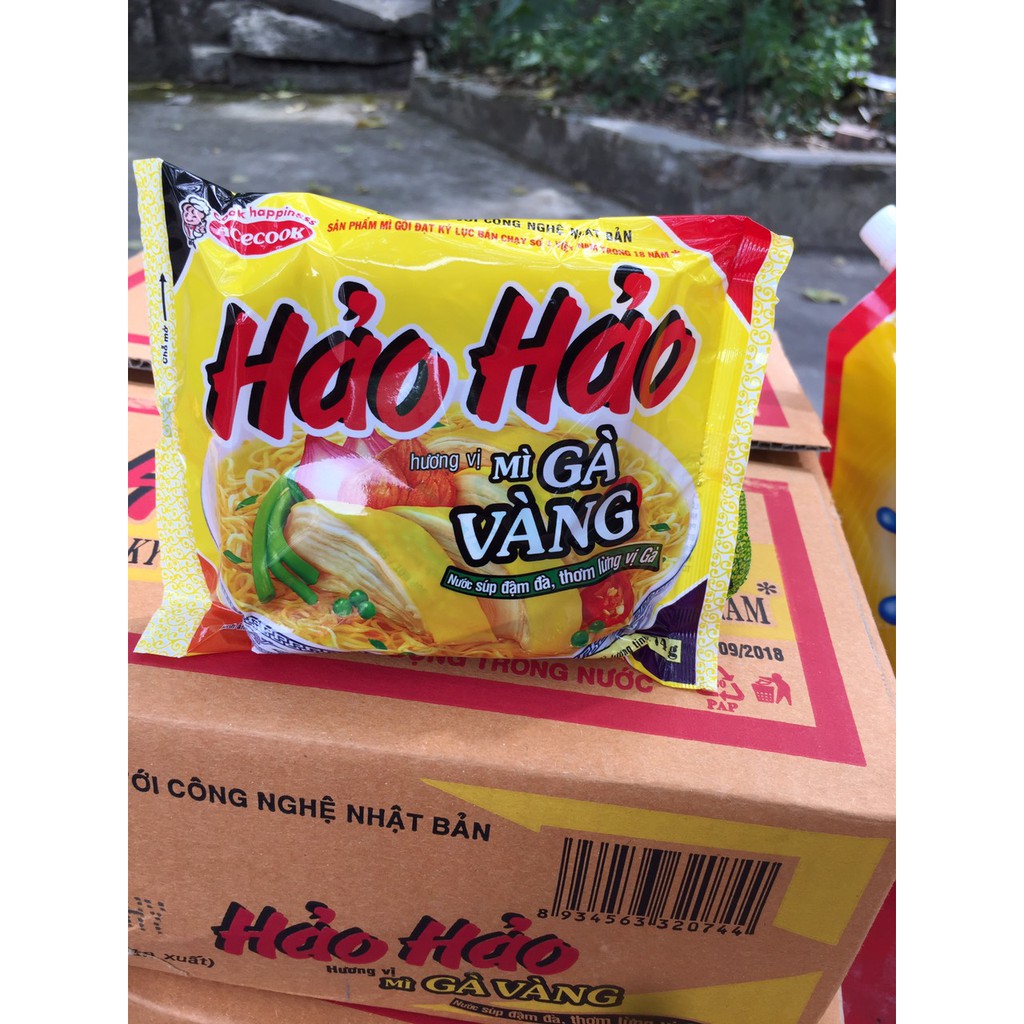 THÙNG HẢO HẢO MÌ GÀ VÀNG 30 GÓI X 75G