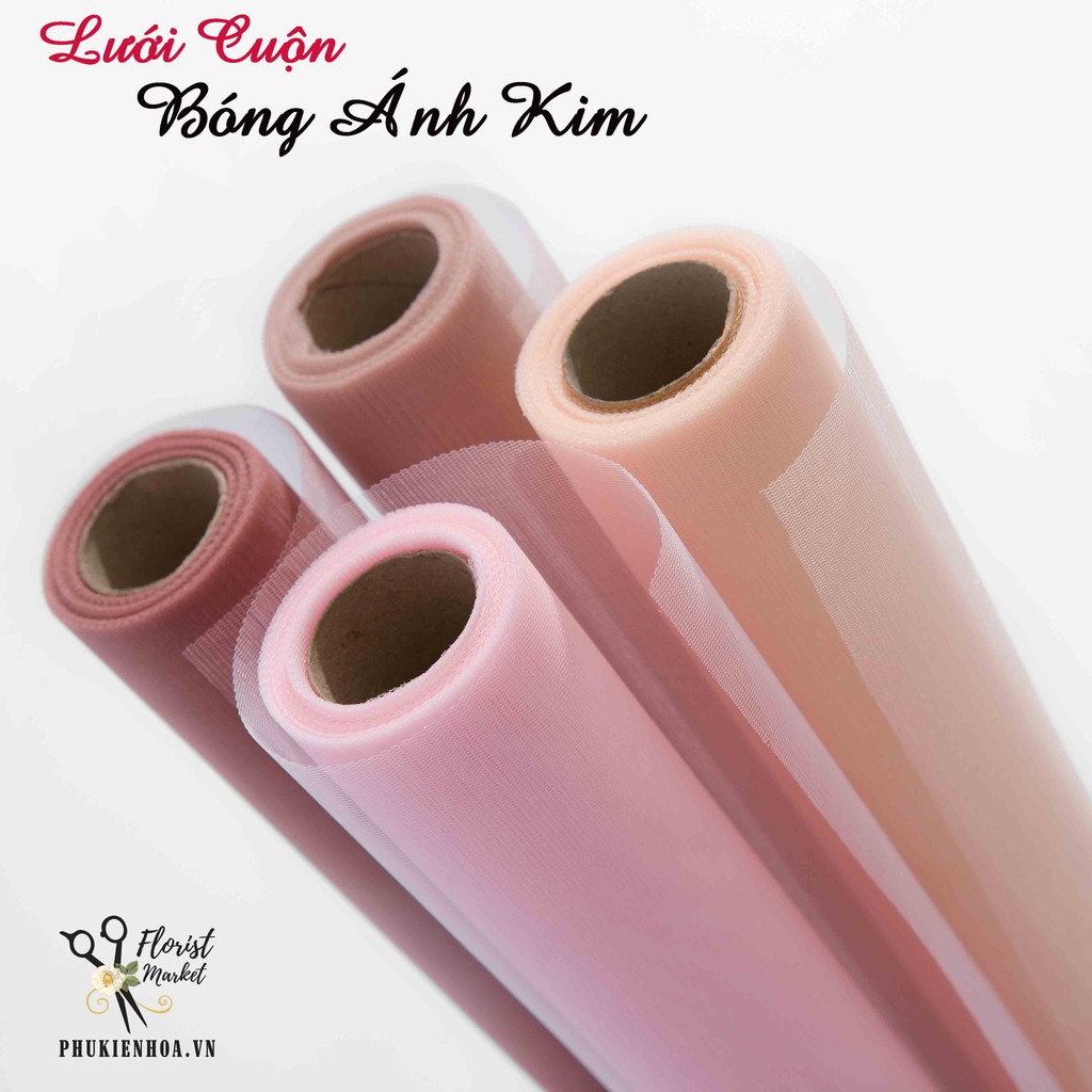 Lưới Cuộn Bóng Ánh Kim