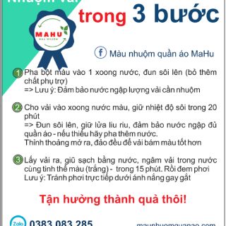 Bột nhuộm giày vải