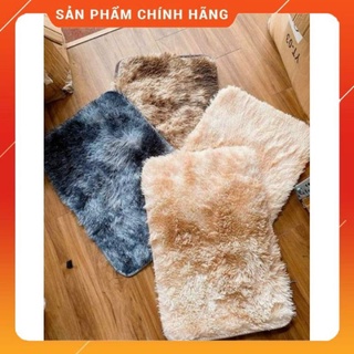 Thảm Lông Lót Chân Cao Cấp - Nhiều Màu - Size 40x60cm