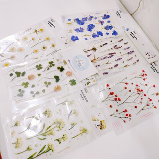 Sticker hoa xinh xắn vintage