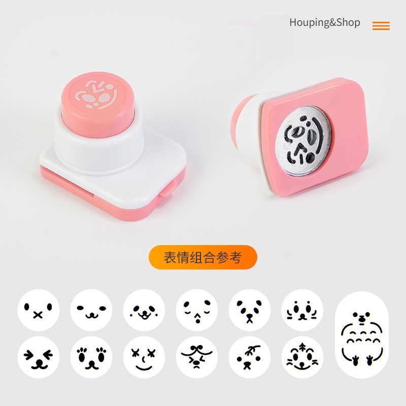 Khuôn Làm Cơm Nắm Hình Mặt Cười Hoạt Hình Dễ Thương khuôn ép