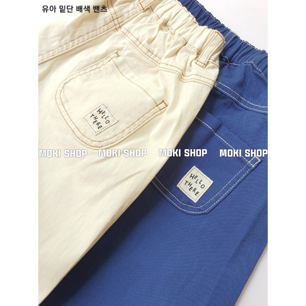 Quần kaki cá tính 2 màu cho bé