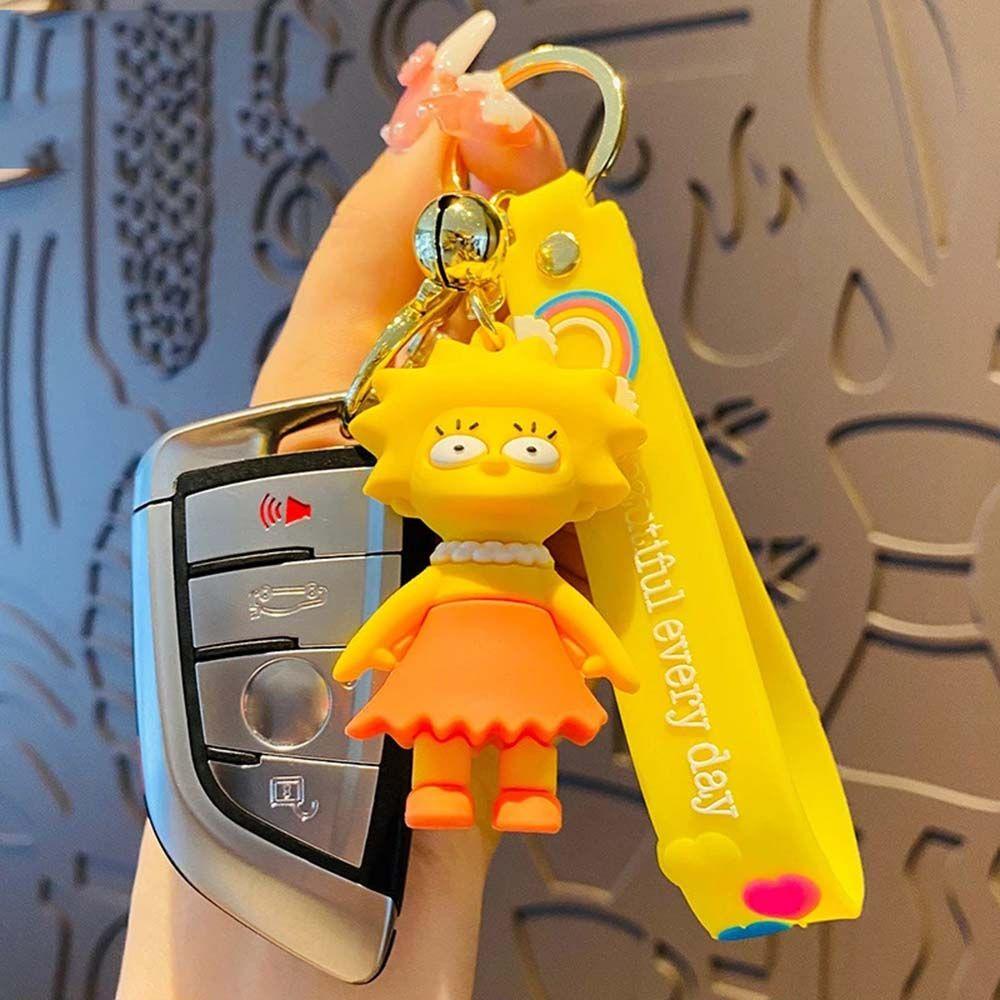 Móc Khóa Hình Nhân Vật Hoạt Hình Simpsons Homer J. Móc Khóa Hình Nhân Vật Simpson Đáng Yêu