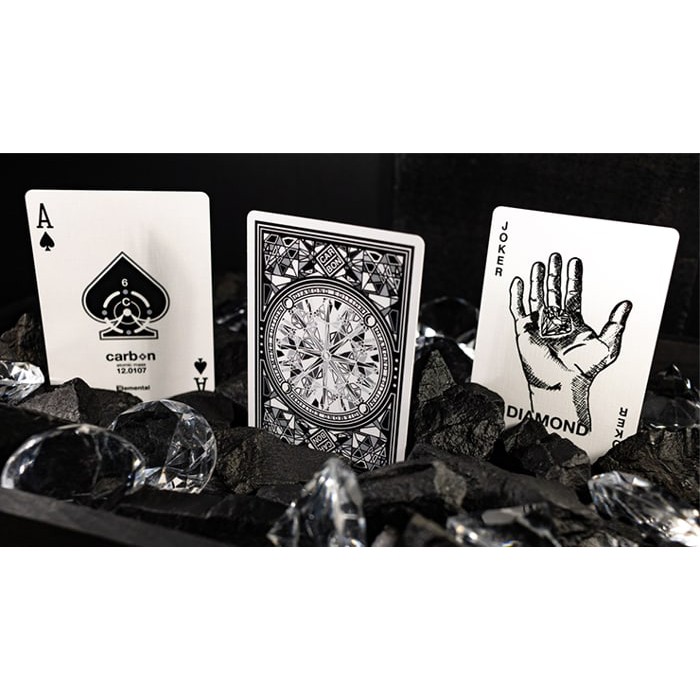 Bài tây ảo thuật chính hãng từ Mỹ: Carbon (Diamond Edition) Playing Cards