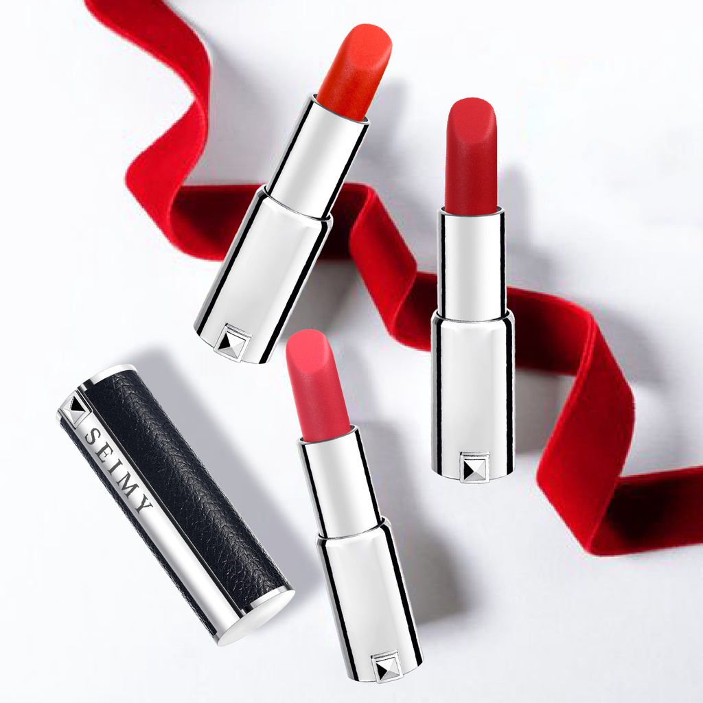 Son lì thiên nhiên không chì Seimy - Nature Lipstick sử dụng được cho bà bầu - son thỏi dưỡng môi, an toàn, mềm môi