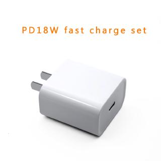 1pcs quick charge pd charger 18w usb type c fast charger for iphone 11