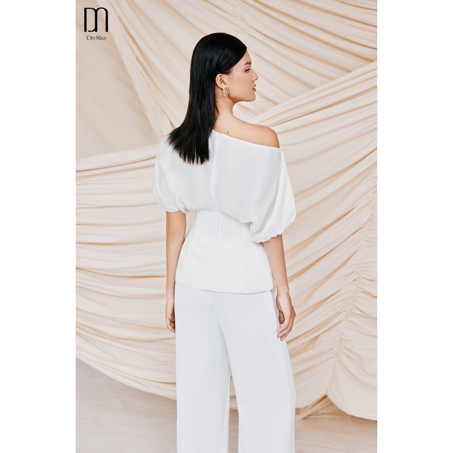 DeNio - Áo trễ vai kết hợp với peplum
