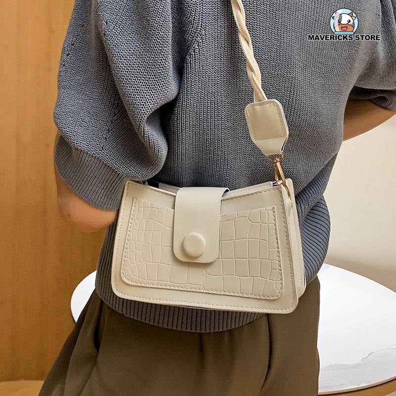 Túi đeo vai hình vuông thời trang mới năm 2021