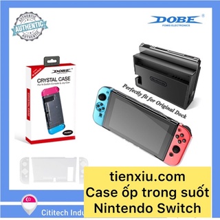 Vỏ bọc trong suốt Nintendo switch v1 v2 Switch hardcase crystal nintendo switch v1 V2