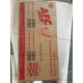 Thùng bánh AFC hộp 172g (16 hộp)