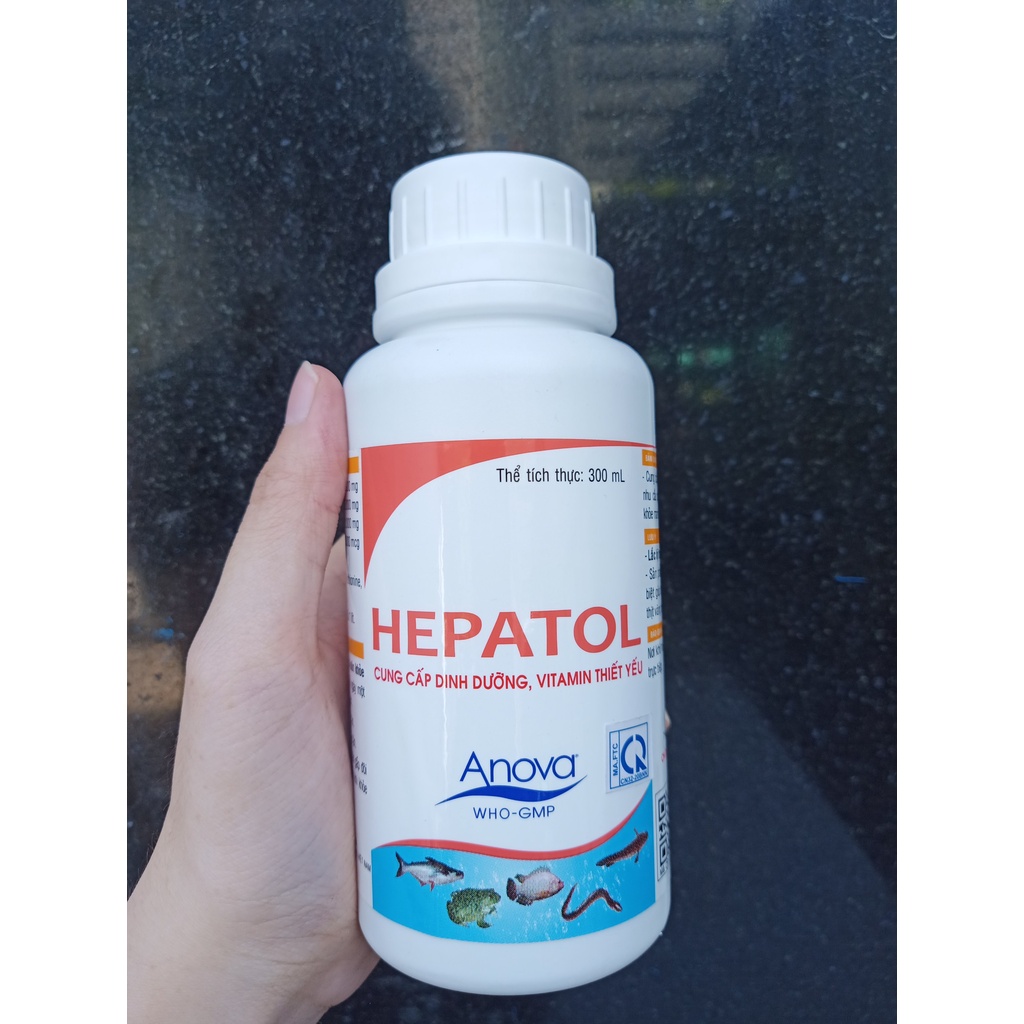 Hepatol Bổ Gan Cung Cấp Dinh Dưỡng, Vitamin Thiết Yếu Cho Cá