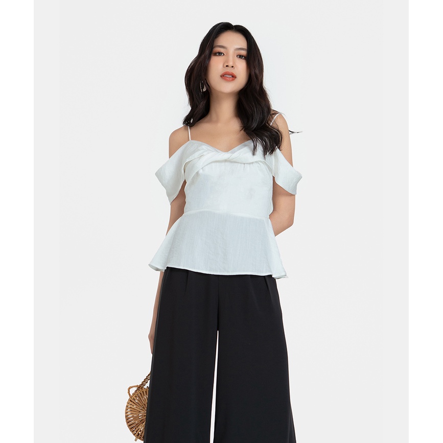 Áo Kiểu Nữ Thời Trang HNOSS Bẹt Vai AKI026