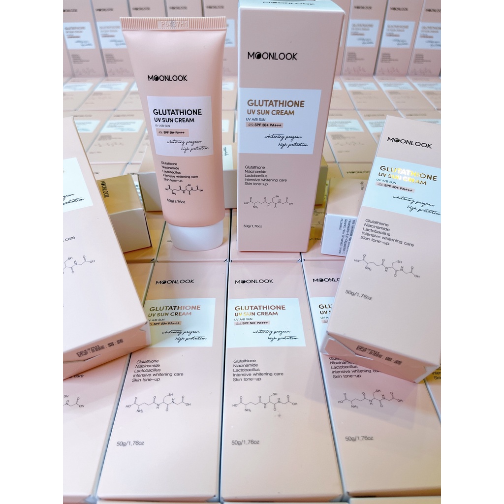Kem Chống Nắng Moonlook - Dưỡng Trắng, Nâng Tone, Chống Nắng Tối Ưu Với Chỉ Số Spf 50+ Pa+++