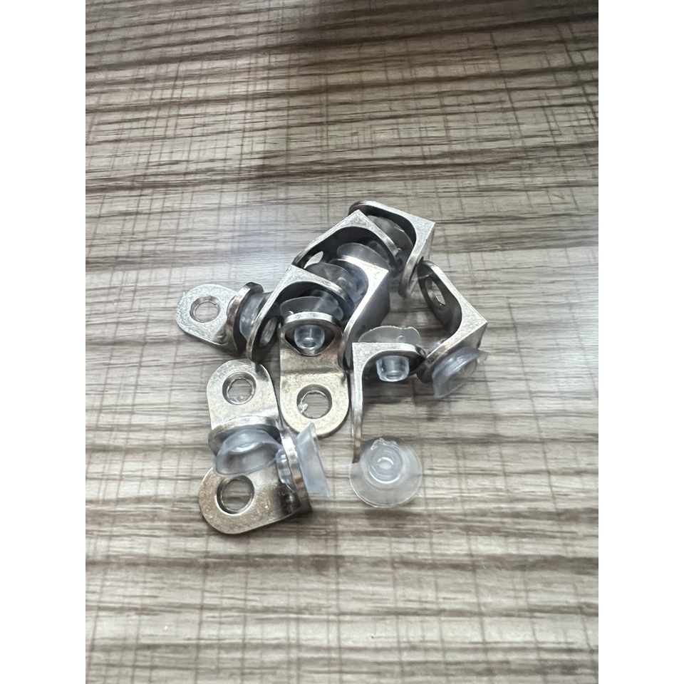 Túi 10 Chốt đỡ kính-đỡ kệ tiện dụng-ke đỡ kính- Pat đỡ kính- bass đỡ kính túi 10 chiếc