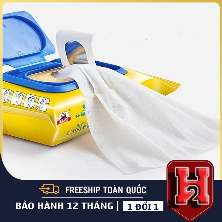 Giấy Lau Giày Siêu Sạch Siêu Hot ❤️ FREESHIP❤️ Sáng Bóng Trong Chớp Nhoáng