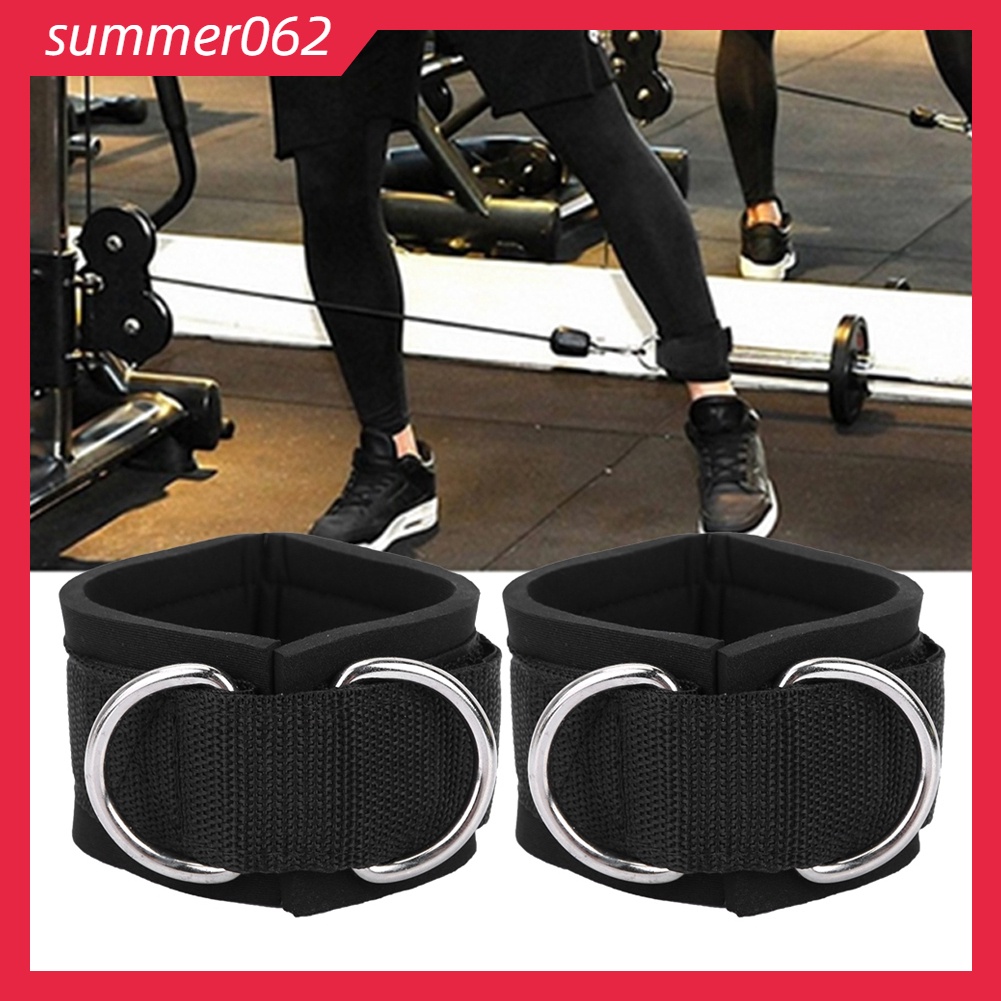 Vòng dây đai mắt cá chân Khóa mắt cá chân Huấn luyện chân Bảo vệ phòng tập thể dục 【Summer062】