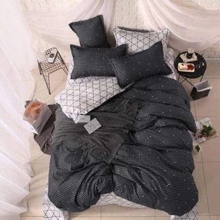 Bộ chăn ga cotton poly