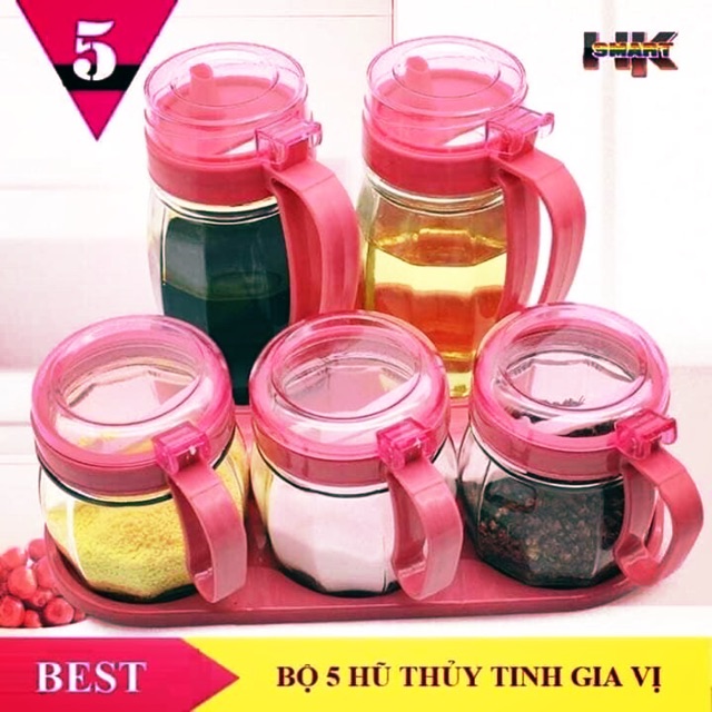 Set hũ gia vị