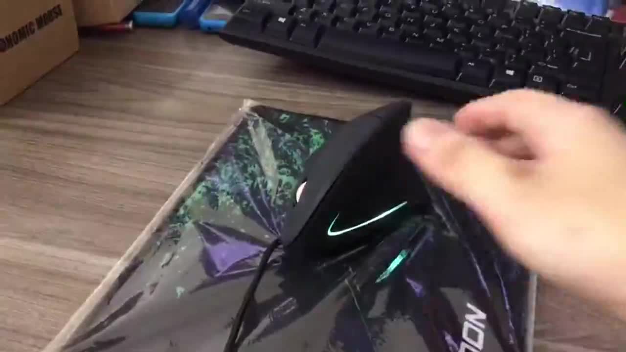 Chuột Có Dây Chống Mỏi - Chuột Gaming Có Dây Dáng Đứng Bảo Vệ Cổ Tay Loại 5 Nút (BH6 tháng) | BigBuy360 - bigbuy360.vn